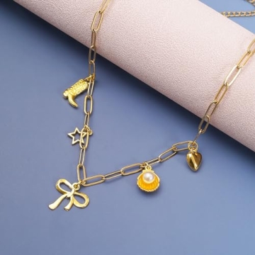 Elegant MTJAHPS Bow Necklace for Women - Charm & Style
