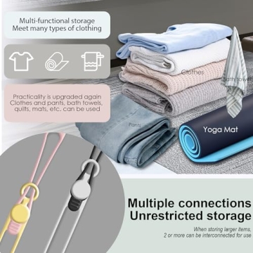 30Pcs Silicone Cable Ties for Easy Cord Management