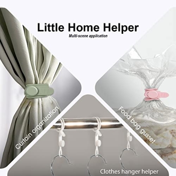 30Pcs Silicone Cable Ties for Easy Cord Management