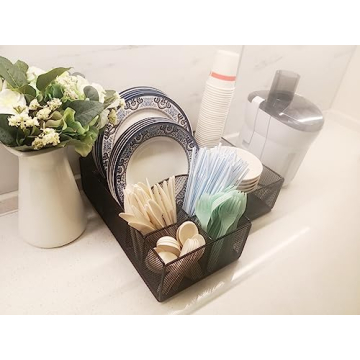 URFORESTIC Utensil Holder for Organized Dining & Entertaining