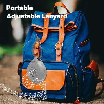 Portable Loycco White Noise Machine with Night Light and Timer