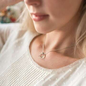 Dear Ava Infinity Necklace Gift for Retirement 2023