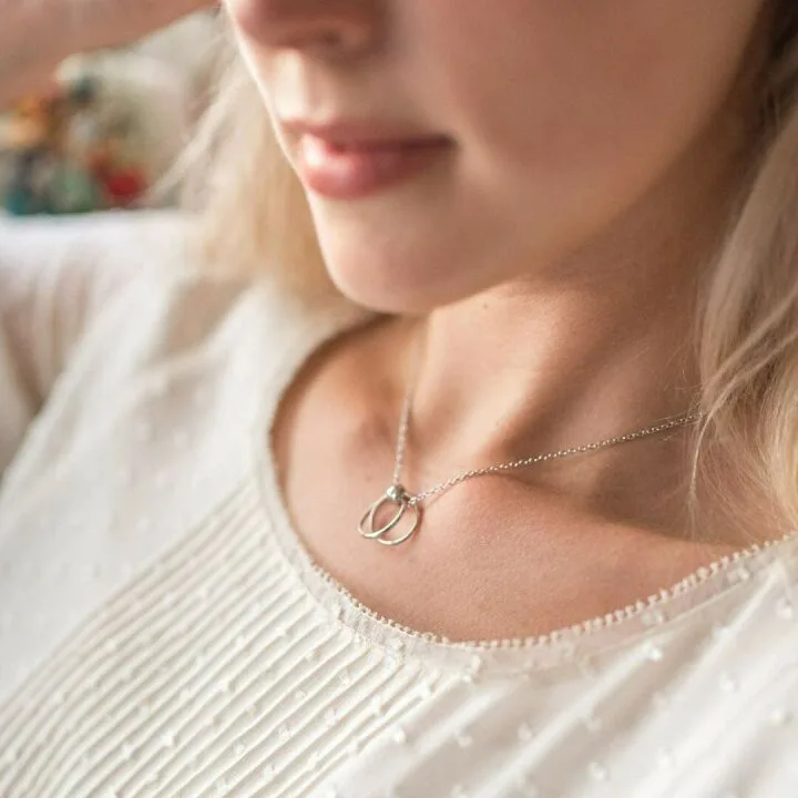 Dear Ava Infinity Necklace Gift for Retirement 2023