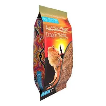 Jurassic Natural Australian Desert Dragon Habitat Substrate for Bearded Dragons and Other Lizards, Red, 10lb