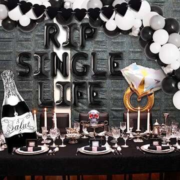 LaVenty Gothic Bachelorette Party Decorations for Memorable Celebrations