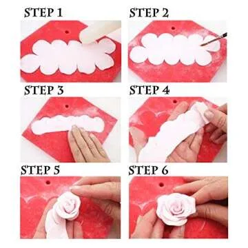 Penta Angel Fondant Rose Maker Set for Creative Baking