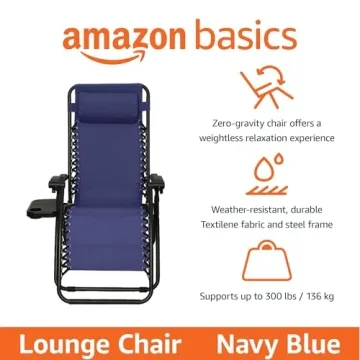 Adjustable Zero Gravity Lounge Chair for Relaxation