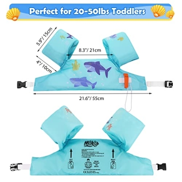 MoKo Toddler Swim Arm Band - Safe & Fun Floaties