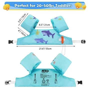 MoKo Toddler Swim Arm Band - Safe & Fun Floaties