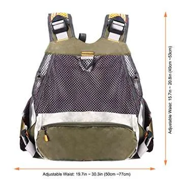 M MAXIMUMCATCH Maxcatch Fly Fishing Vest Mesh - All-in-One Solution
