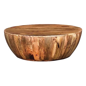 Stylish Urban Port Mango Wood Coffee Table for Home Decor