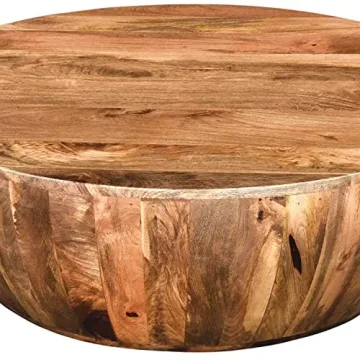 Stylish Urban Port Mango Wood Coffee Table for Home Decor