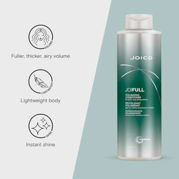 Joico JoiFULL Volumizing Conditioner | For Fine, Thin Hair | Add Instant Body | Long-Lasting Fullnes...
