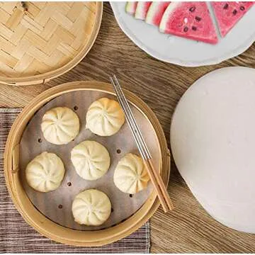 Premium Air Fryer Parchment Paper 6 inch Set of 100