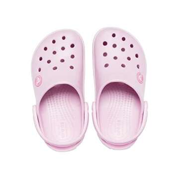 Crocs Unisex-Child Crocband Clogs for Kids - Ballerina Pink