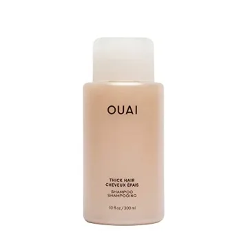 OUAI Thick Shampoo and Conditioner Set for Nourished Hair