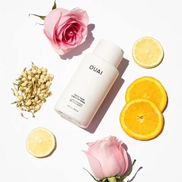 OUAI Thick Shampoo and Conditioner Set for Nourished Hair