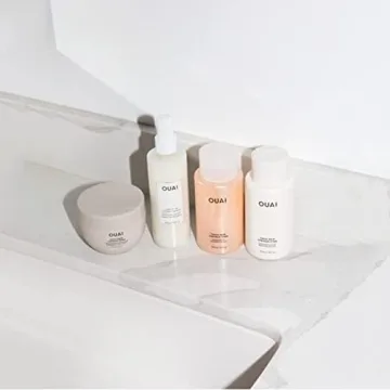 OUAI Thick Shampoo and Conditioner Set for Nourished Hair