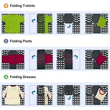 PetOde Durable Shirt Folding Board for Neat Laundry