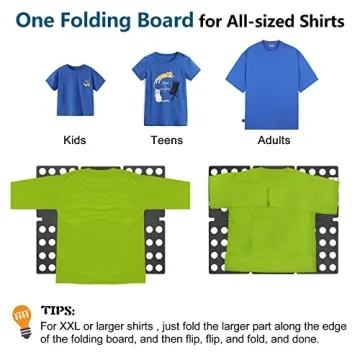 PetOde Durable Shirt Folding Board for Neat Laundry