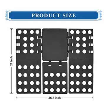 PetOde Durable Shirt Folding Board for Neat Laundry