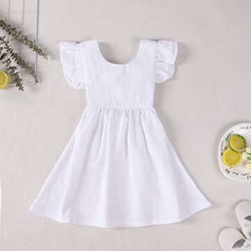 Adorable Toddler Baby Girl Dress for Summer & Parties