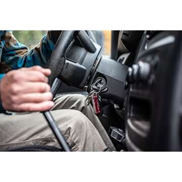 LEATHERMAN, Squirt PS4 Keychain Multitool with Spring-Action Scissors and Aluminum Handles, Built in the USA, Black