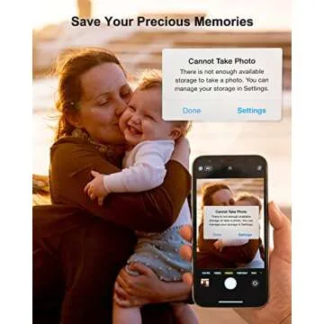 NEWQ Hard Drive for Phone Computer: 2 TB Photo Stick Portable Storage Device External HDD USB Flash for iPhone & iPad & Android Cellphone Backup Picture | Photo | Video | Data (2TB)