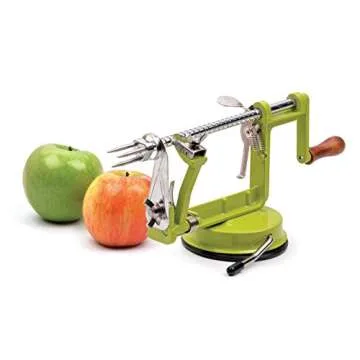 RSVP International Green Apple Slicer with Suction Base