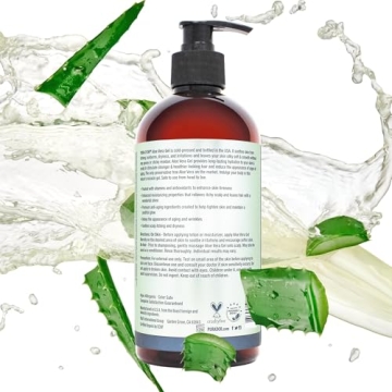 PURA D'OR Organic Aloe Vera Gel - Lavender Moisturizing Benefits