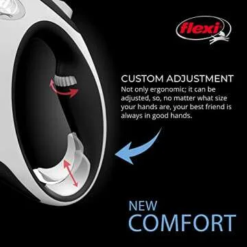 FLEXI® Comfort Retractable Dog Leash for Dogs Up to 110 lbs