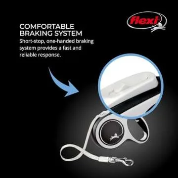 FLEXI® Comfort Retractable Dog Leash for Dogs Up to 110 lbs