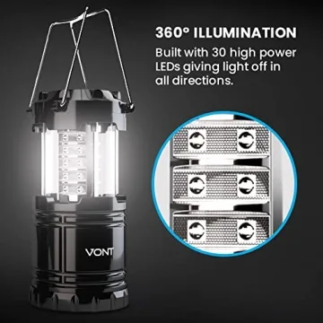 Vont LED Camping Lanterns - Portable, Bright, Reliable Lighting