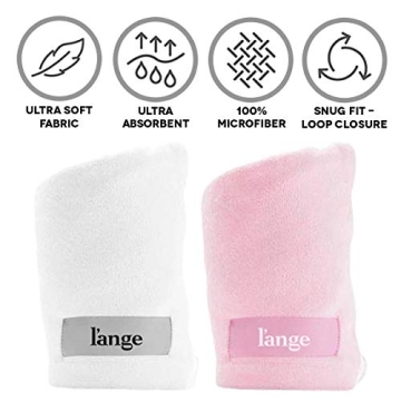 L'Ange Hair Wrap Towel | Quick-Dry & Frizz-Free Hair Care