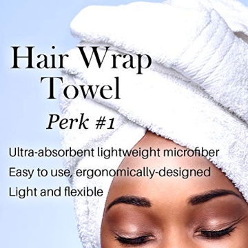 L'Ange Hair Wrap Towel | Quick-Dry & Frizz-Free Hair Care