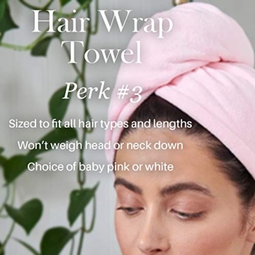 L'Ange Hair Wrap Towel | Quick-Dry & Frizz-Free Hair Care