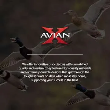 Avian X Floating Mallard Duck Decoys 6 Pack - Realistic