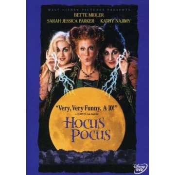 Hocus Pocus DVD - Timeless Halloween Classic from Buena Vista Home Video