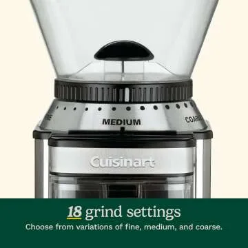 Cuisinart DBM-8P1 Electric Burr Coffee Grinder
