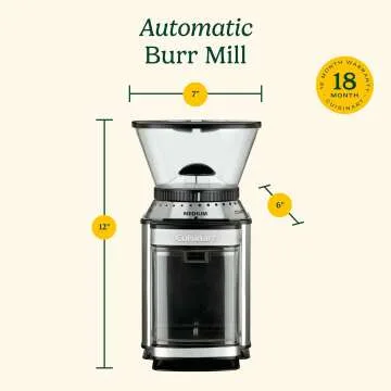 Cuisinart DBM-8P1 Electric Burr Coffee Grinder