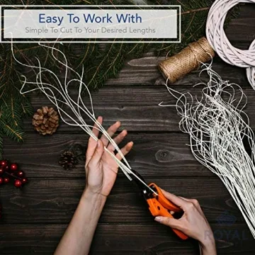 Royal Imports Sparkle Glitter Curly Ting Ting Branches Vase Filler for Wedding, Holiday & Home Decoration, 26”, 75 Stems (Gold)