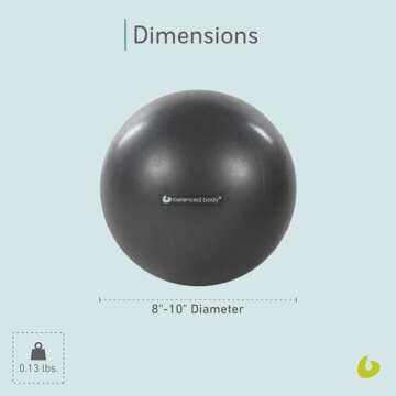 Balanced Body Inflatable Ball for Pilates & Fitness