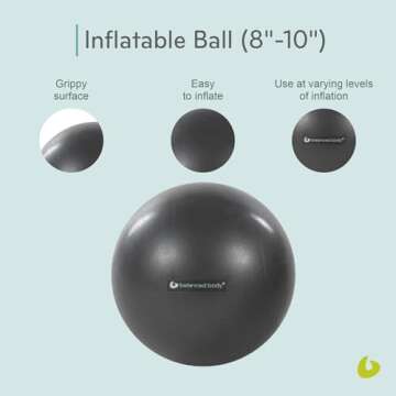 Balanced Body Inflatable Ball for Pilates & Fitness
