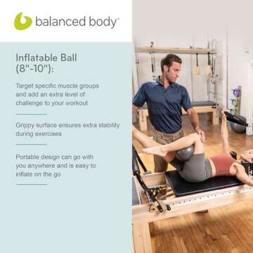 Balanced Body Inflatable Ball for Pilates & Fitness