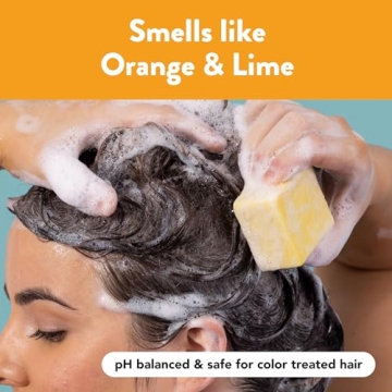 Ethique St Clements Vegan Shampoo Bar - Eco-Friendly Hair Care