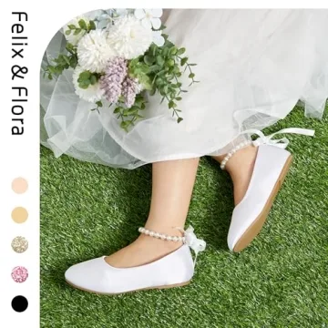Felix & Flora Girls Dress Shoes - Elegant and Comfortable