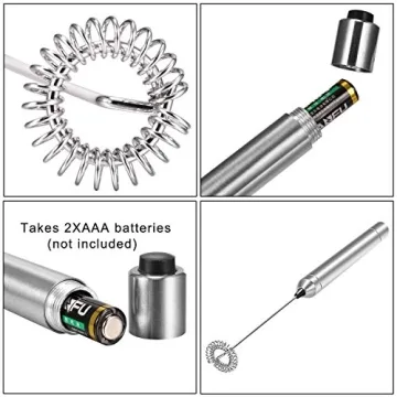 Aphse Milk Frother Handheld Electric Espresso Mixer