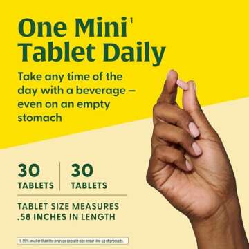 MegaFood Vegan Vitamin B12, Vitamin B Supplement with Vitamin B6, B12 Vitamins, and Folic Acid, Supports Cellular Energy Production, Nervous System Health & Cardiovascular Function - 30 Tablets