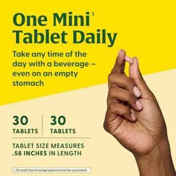 MegaFood Vegan Vitamin B12, Vitamin B Supplement with Vitamin B6, B12 Vitamins, and Folic Acid, Supports Cellular Energy Production, Nervous System Health & Cardiovascular Function - 30 Tablets