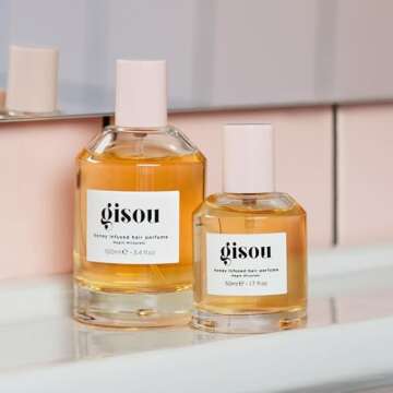 Gisou Honey Infused Hair Perfume for Luxurious Fragrance & Shine